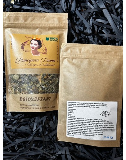 Ceai detoxifiant "Principesa Diana" 50 g