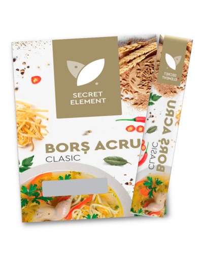 Bors acru Clasic, 30g