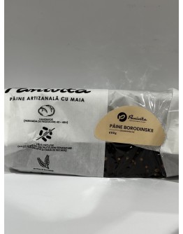 Paine borodinschi cu maia vie 600g