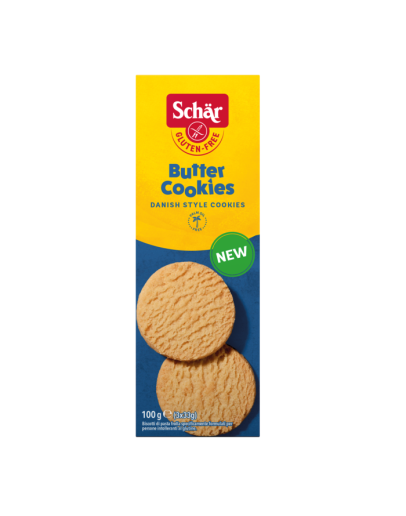 Biscuiti Gluten Free Dr. Schar Butter, 100 g.