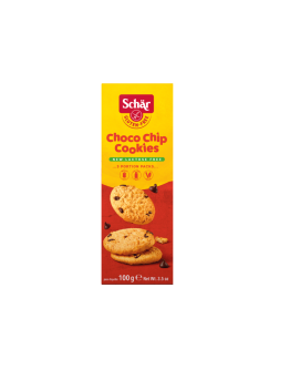 Biscuiti Gluten Free Dr. Schar CHOCO CHIP COOKIE, 100 g.