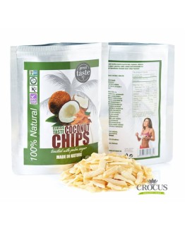 Chipsuri de cocos  40gr Chipsuri de cocos  40gr