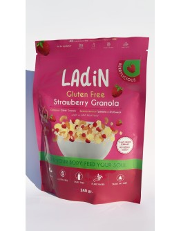 Granola fara gluten cu capsuni