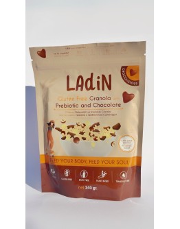 Granola fara gluten cu prebiotic si ciocolata
