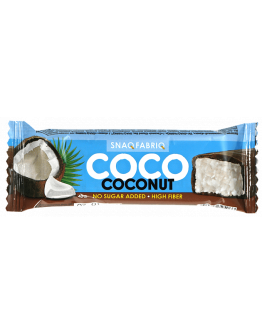 SNAQ FABRIQ Batonas in glazura cu nuca de cocos 40 g SNAQ FABRIQ Batonas in glazura cu nuca de cocos 40 g