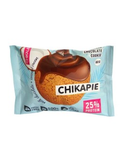 Biscuit prot cioc Ciocolata cu lapte cu cocos / Chikalab 60g