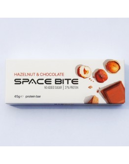 Baton proteic Space Bite "Ciocolată cu alune de pădure" 