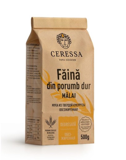 Făina degresată din porumb dur