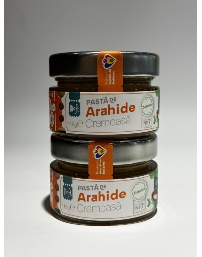 Pastă de arahide cremoasa Moft 115g