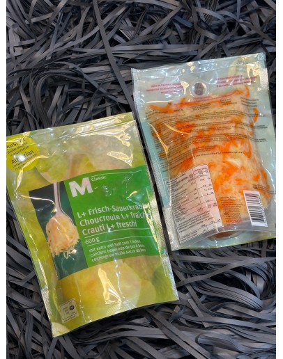 Satala fermentata de varza cu morcov 600 g