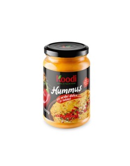 Hummus cu ardei dulce