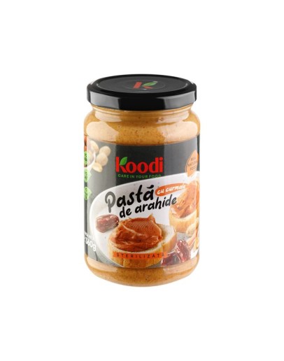 Pastă de arahide cu curmale