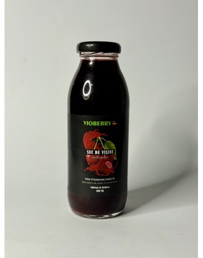 Suc natural din visine Vioberry 300ml