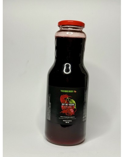 Suc natural din visine Vioberry 1000ml